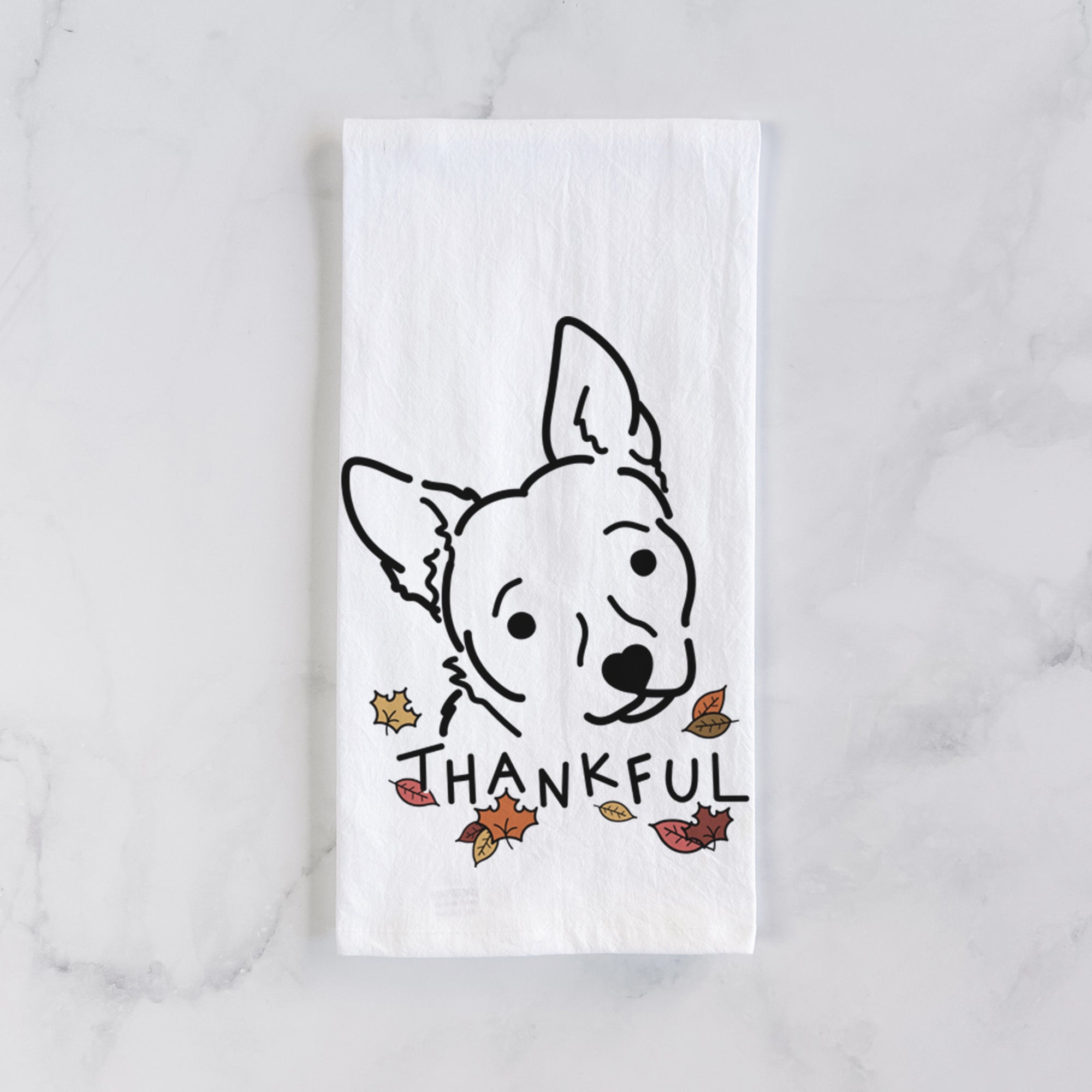 Thankful Chihuahua Mix - GiGi - Tea Towel