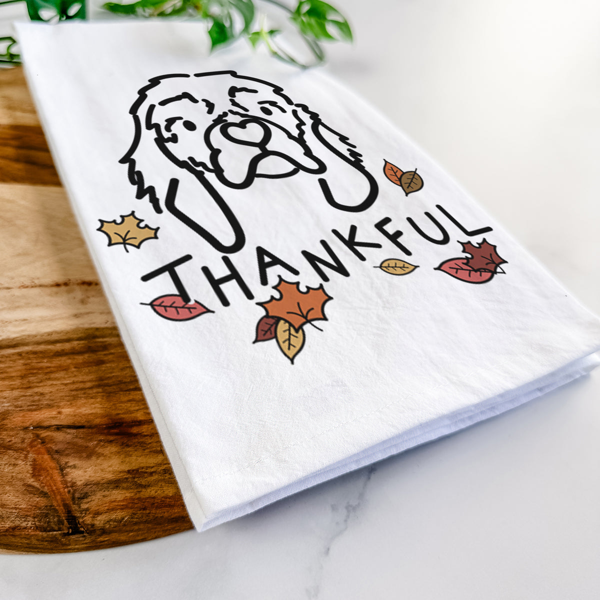 Thankful Cocker Spaniel - GiGi - Tea Towel