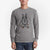 Thankful Schnauzer Cropped Ears - Men's Heavyweight 100% Cotton Long Sleeve