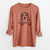 Thankful Goldendoodle - Men's Heavyweight 100% Cotton Long Sleeve