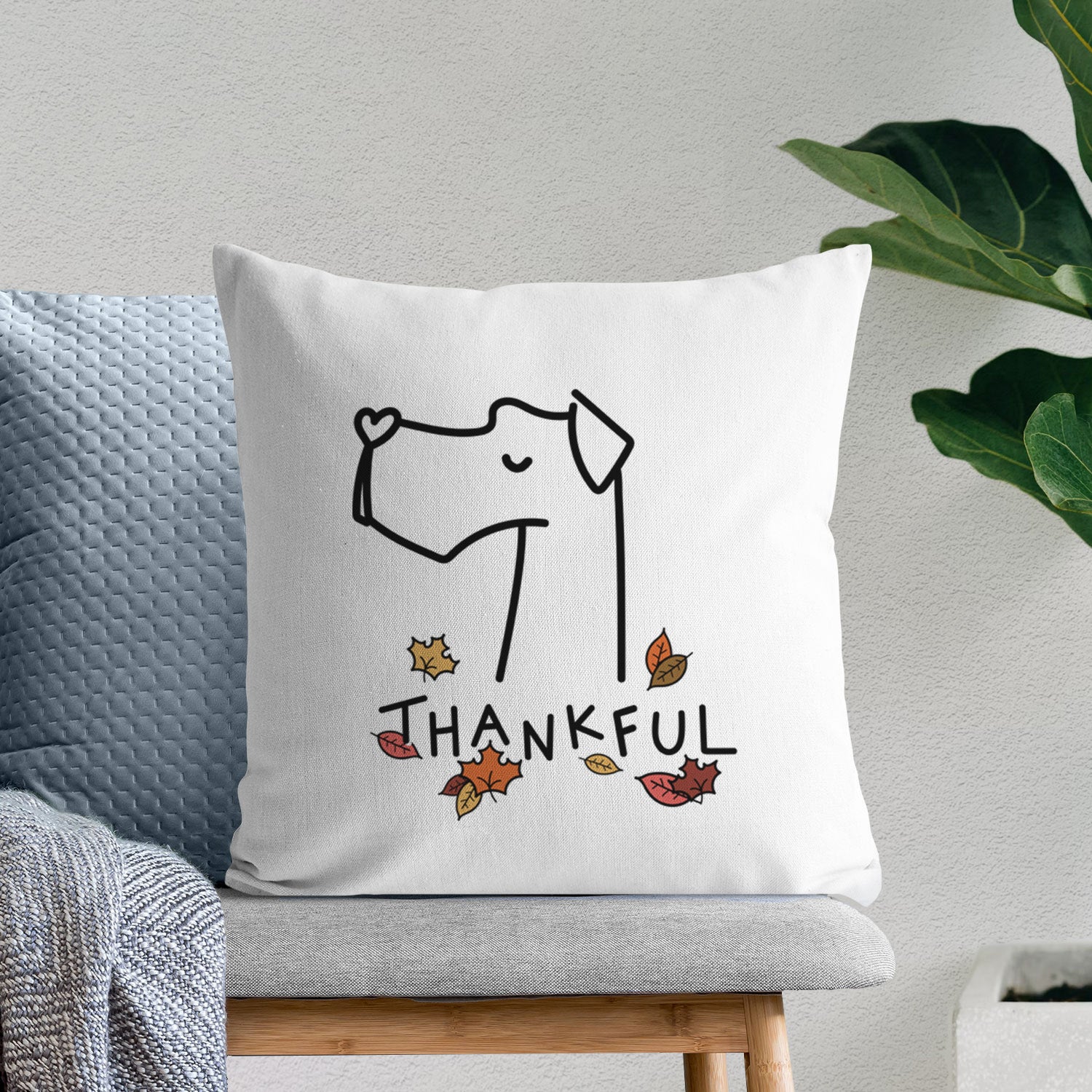 Love Always Great Dane - Throw Pillow Cover