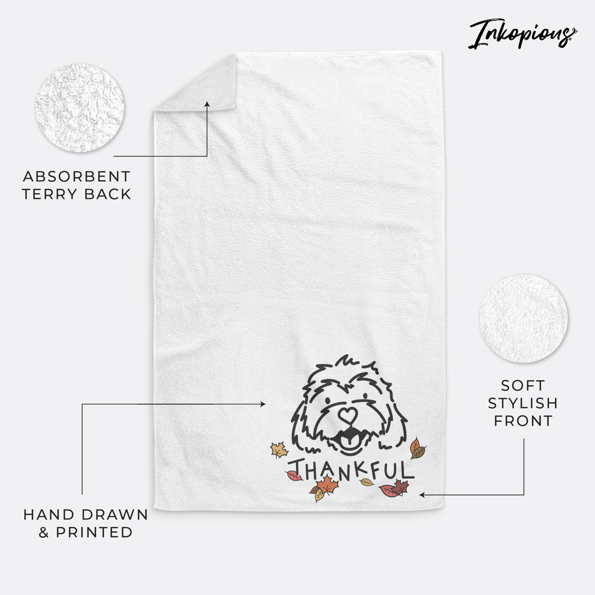 Thankful Cavachon - Harry - Hand Towel