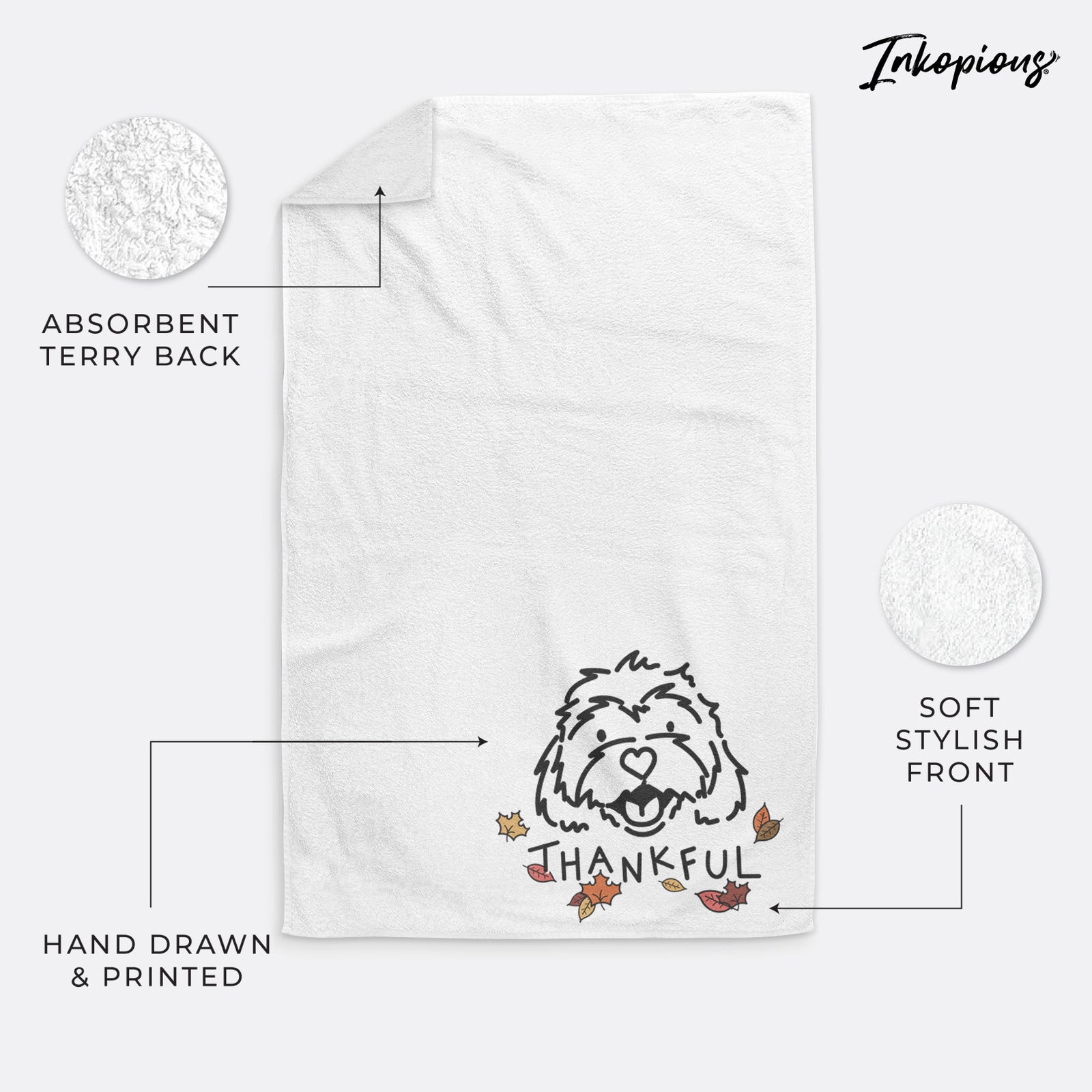 Thankful Cavachon - Harry - Hand Towel