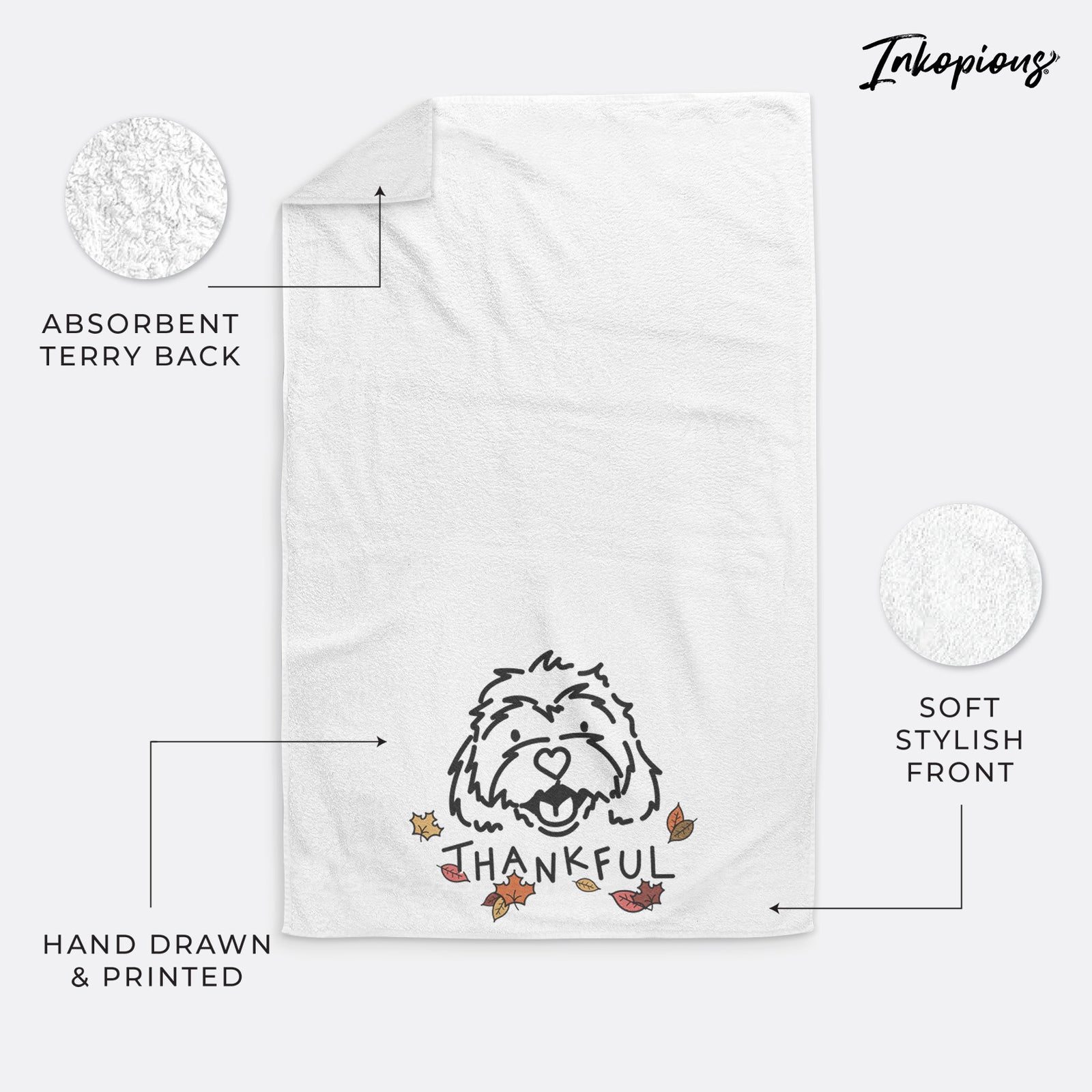 Thankful Cavachon - Harry - Hand Towel