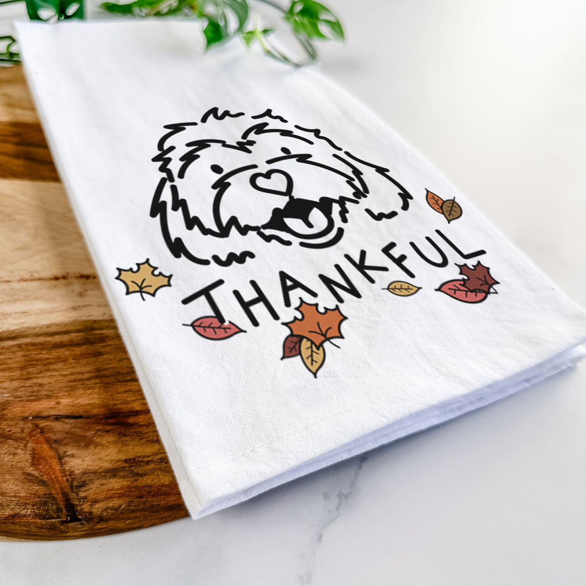 Thankful Cavachon - Harry - Tea Towel