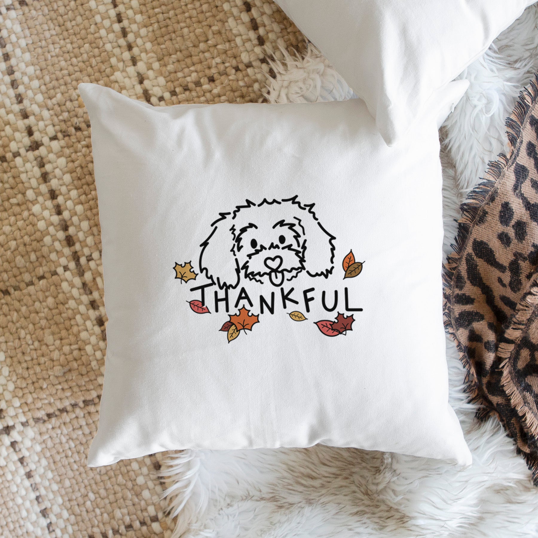 Love Always Maltipoo - Holly -  Throw Pillow Cover