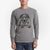 Thankful Irish Wolfhound - Men's Heavyweight 100% Cotton Long Sleeve