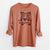 Thankful Border Collie 2.0 - Jam - Men's Heavyweight 100% Cotton Long Sleeve