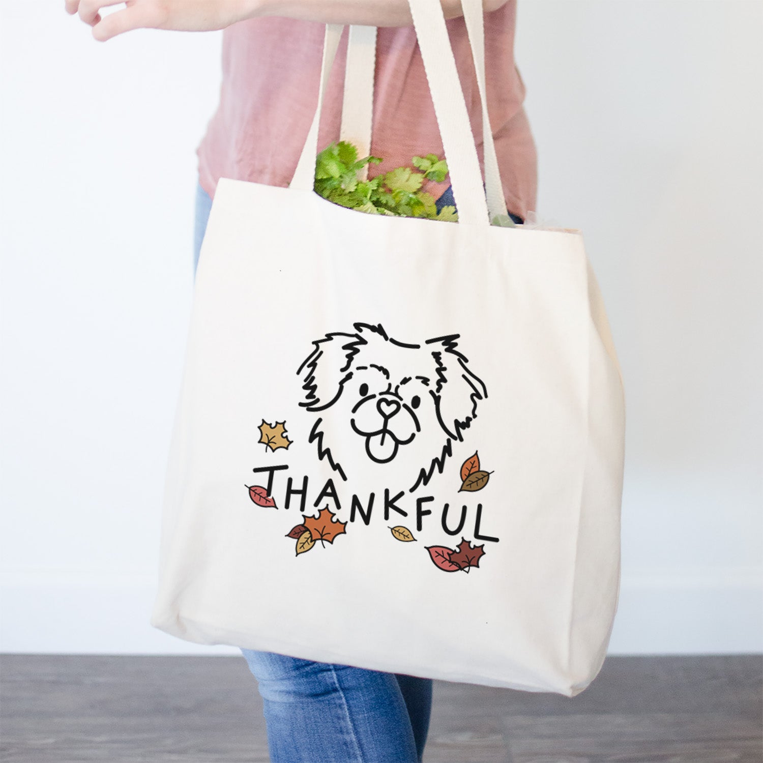 Thankful Tibetan Spaniel - Jiji - Tote Bag