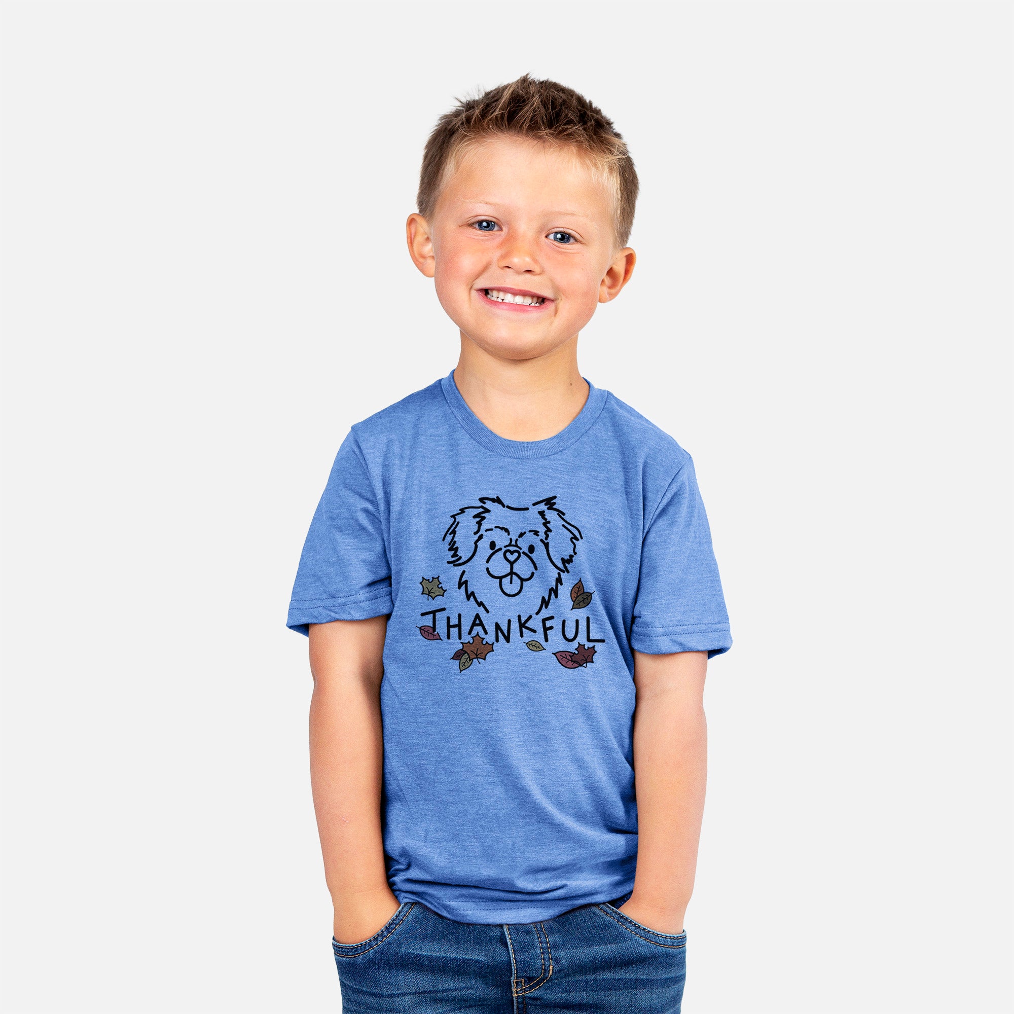 Thankful Tibetan Spaniel - Jiji - Kids/Youth/Toddler Shirt