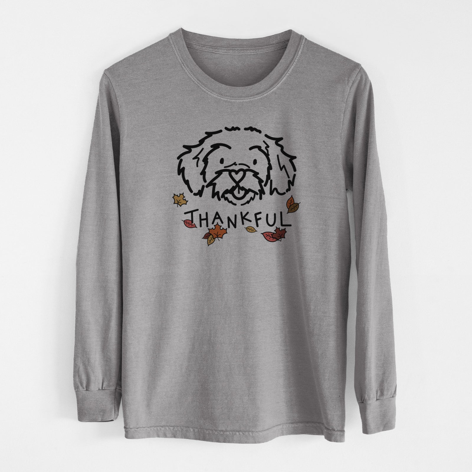 Thankful Peekapoo - Jo Jo - Heavyweight 100% Cotton Long Sleeve