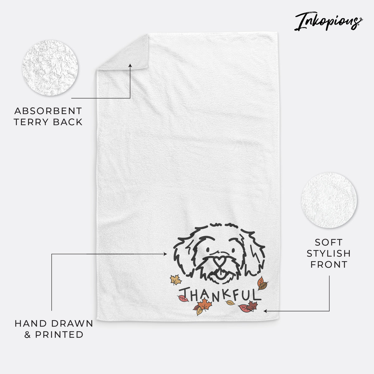 Thankful Peekapoo - Jo Jo - Hand Towel