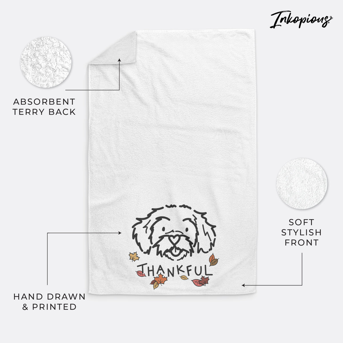 Thankful Peekapoo - Jo Jo - Hand Towel