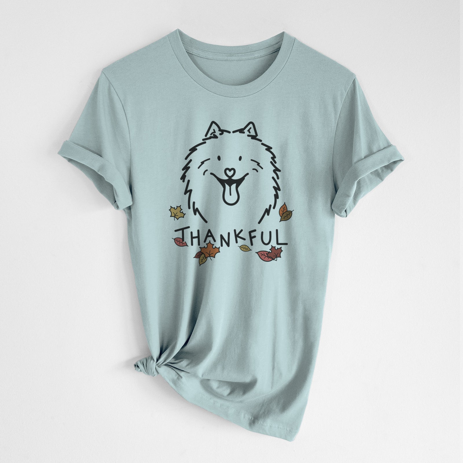 Thankful Samoyed - Johnny - Unisex Crewneck