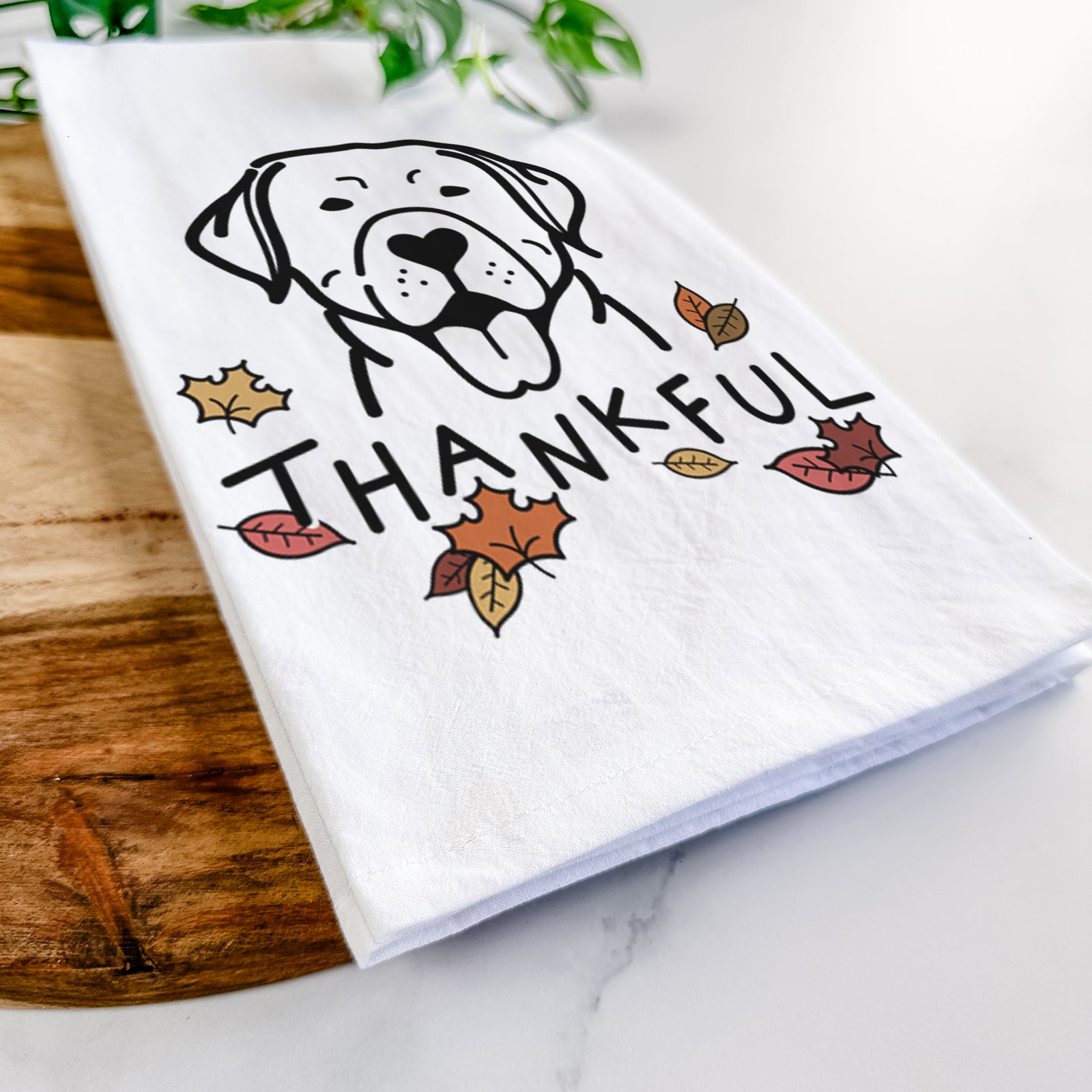 Thankful Labrador Retriever - Tea Towel