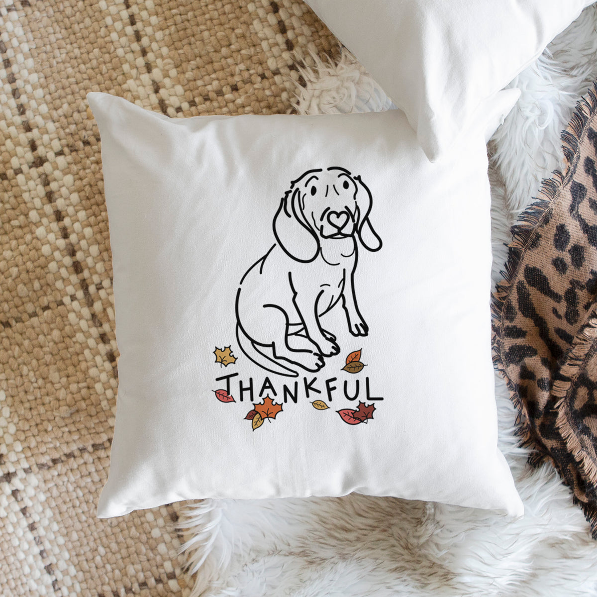 Love Always Beagle - Lilly -  Throw Pillow Cover