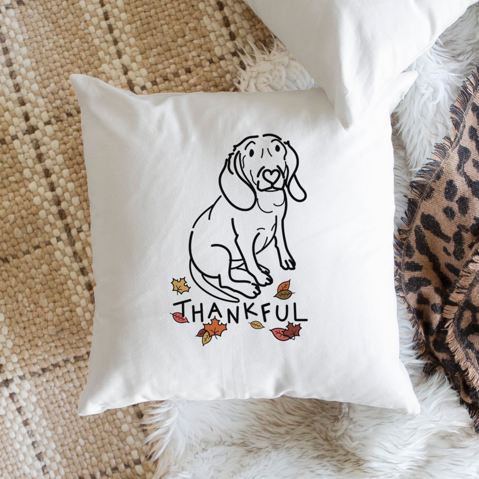 Love Always Beagle - Lilly -  Throw Pillow Cover