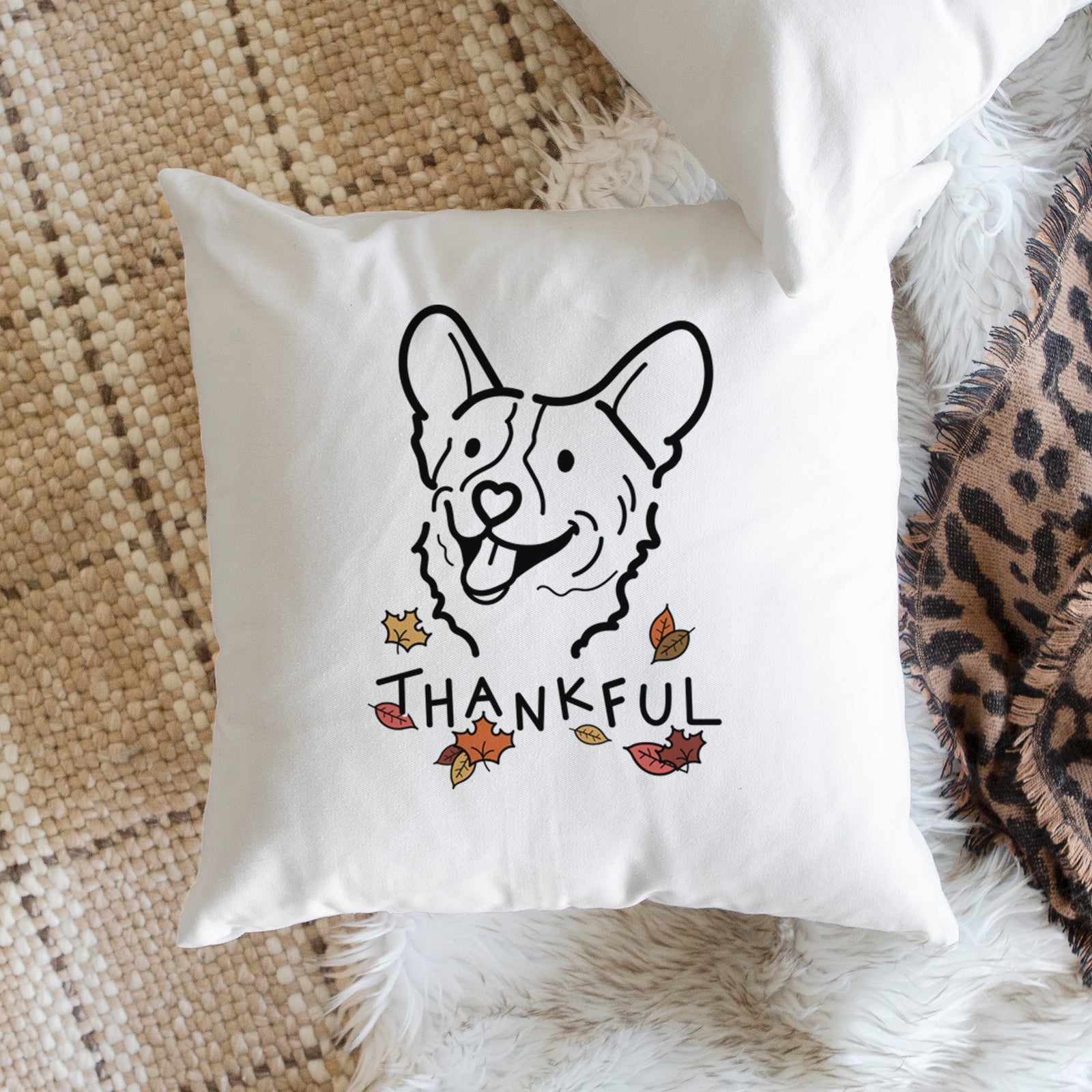 Love Always Corgi - Lily -  Throw Pillow Cover