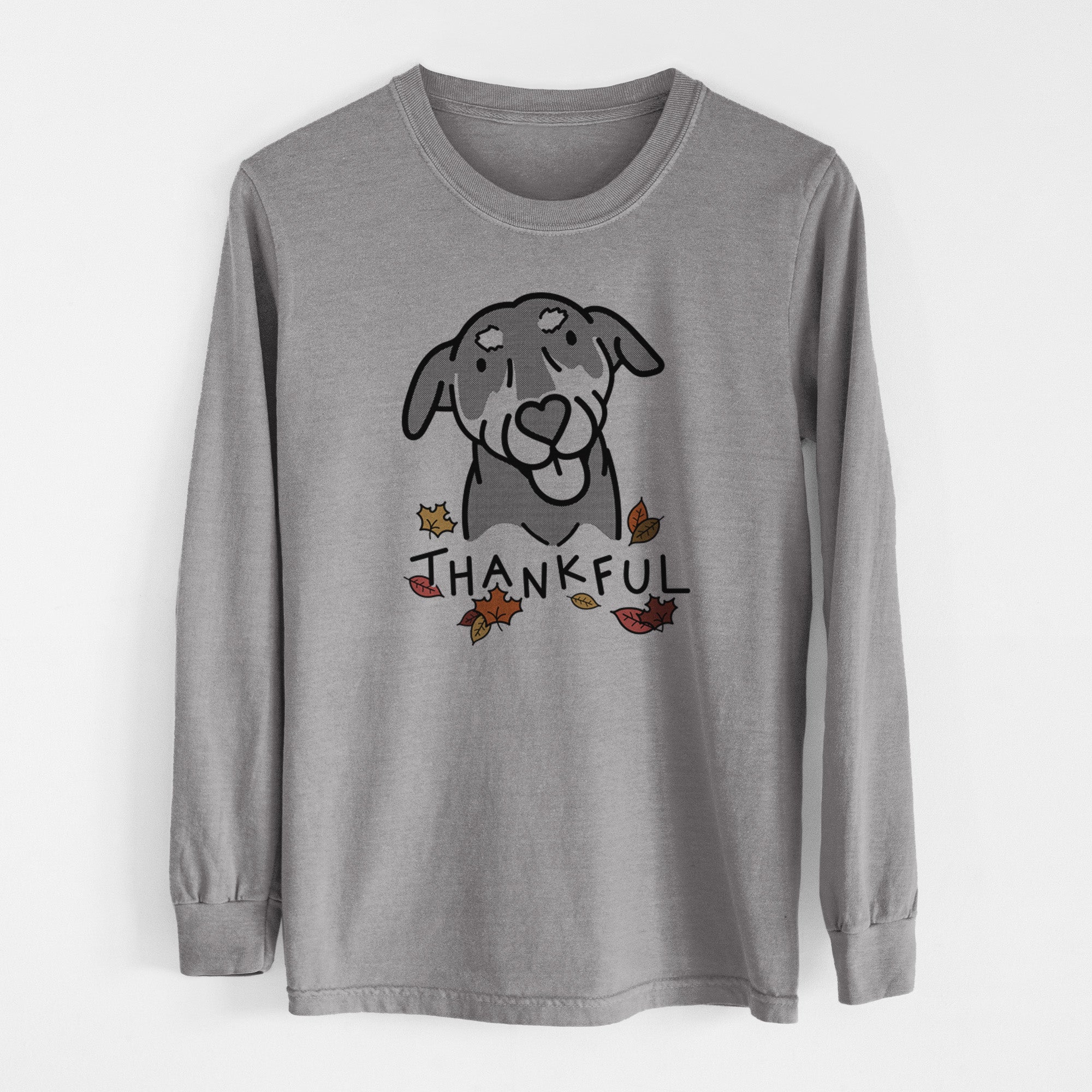 Thankful Mixed Breed - Lousia - Men's Heavyweight 100% Cotton Long Sleeve