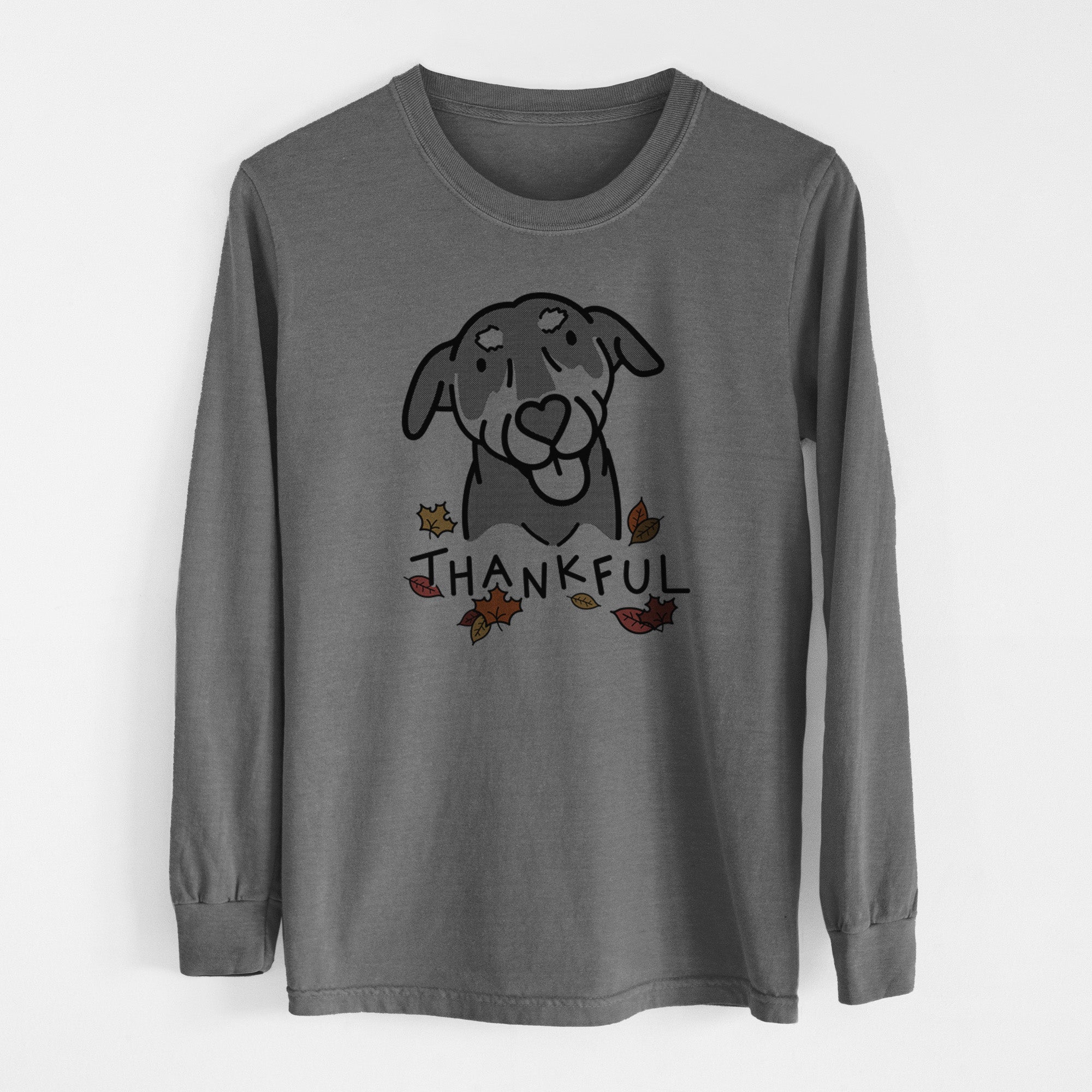 Thankful Mixed Breed - Lousia - Men's Heavyweight 100% Cotton Long Sleeve