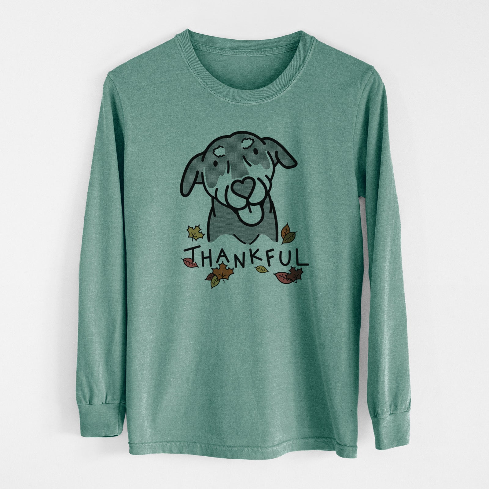 Thankful Mixed Breed - Lousia - Men's Heavyweight 100% Cotton Long Sleeve