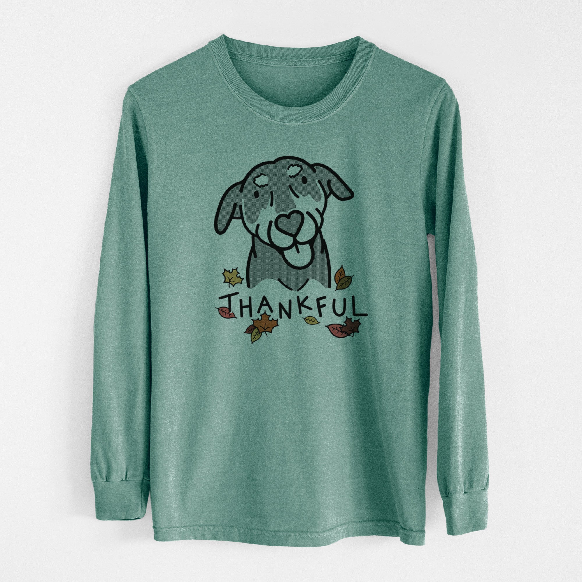 Thankful Mixed Breed - Lousia - Men's Heavyweight 100% Cotton Long Sleeve