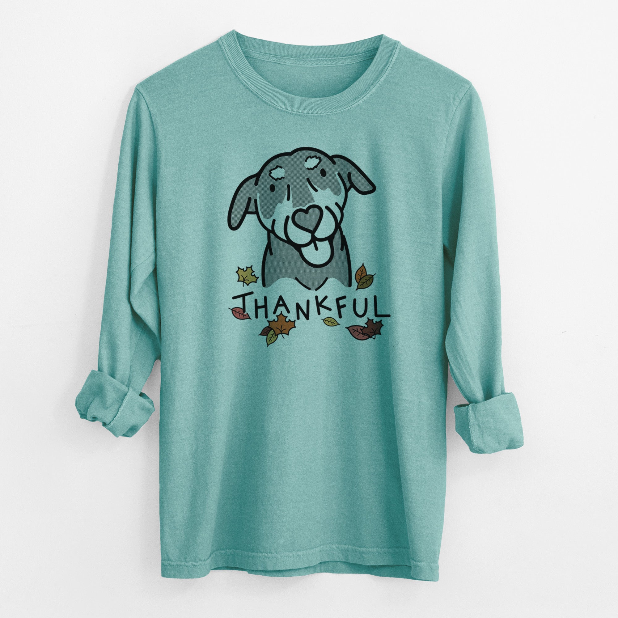 Thankful Mixed Breed - Lousia - Men's Heavyweight 100% Cotton Long Sleeve