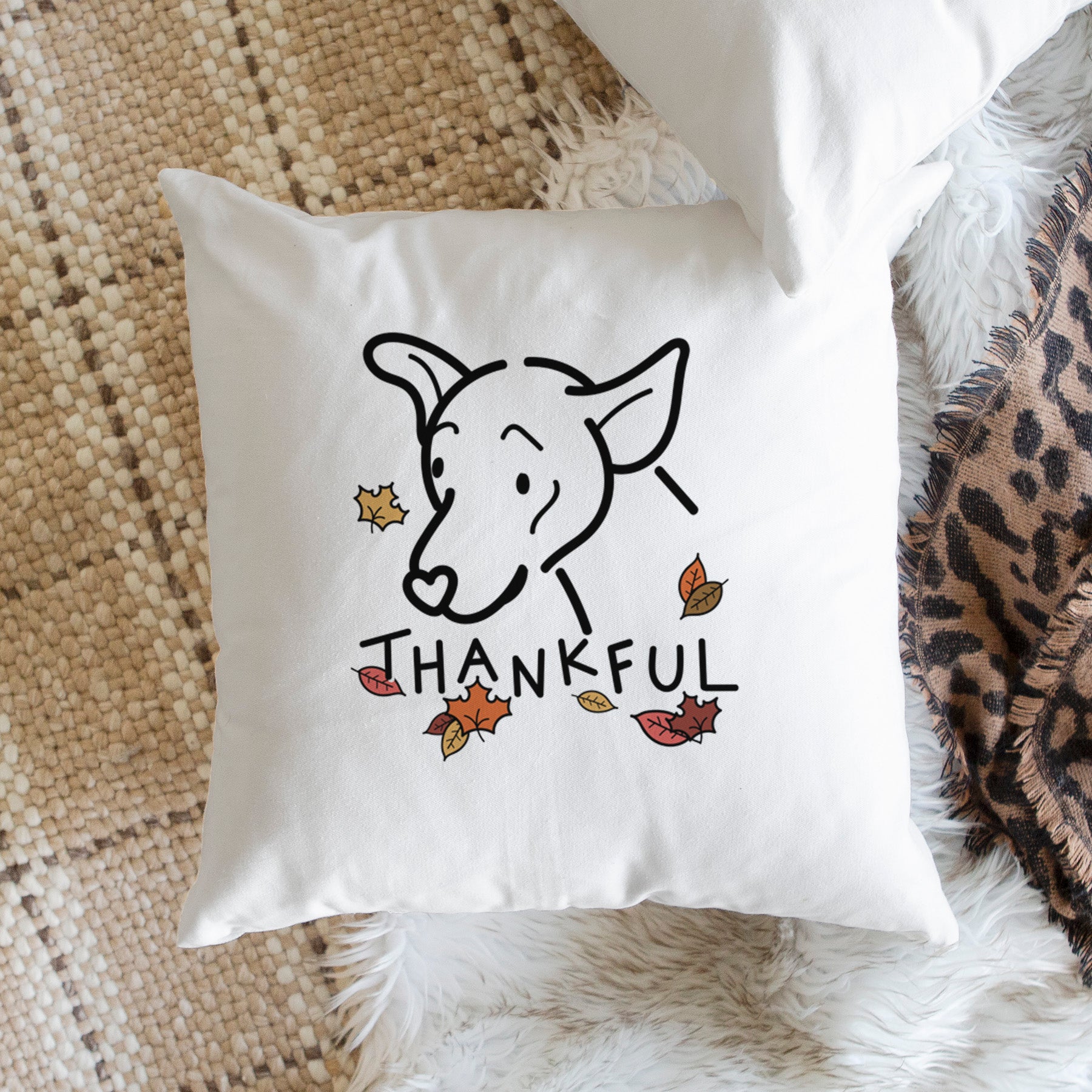 Love Always Mixed Breed - Lucky -  Throw Pillow Cover