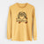 Thankful Japanese Chin - Macha - Men's Heavyweight 100% Cotton Long Sleeve