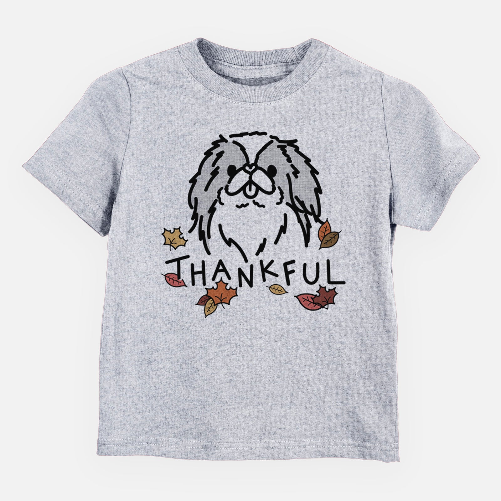 Thankful Japanese Chin - Macha - Kids/Youth/Toddler Shirt