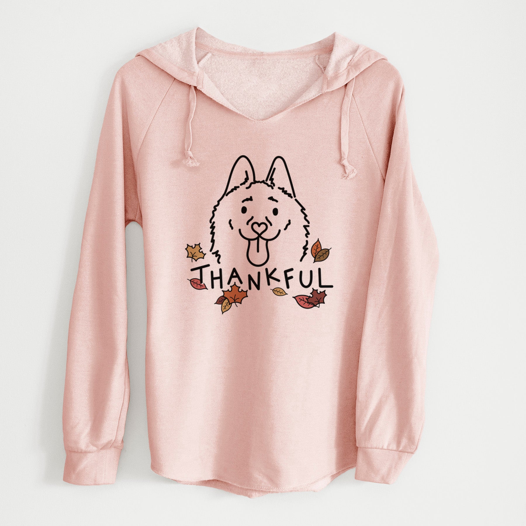 Thankful Schipperke - Meeko - Cali Wave Hooded Sweatshirt