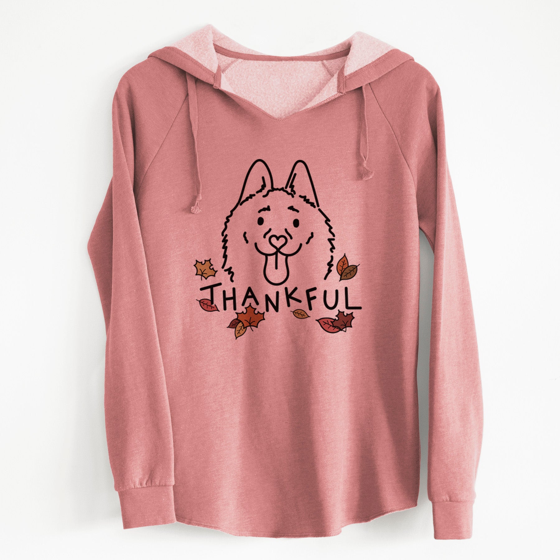 Thankful Schipperke - Meeko - Cali Wave Hooded Sweatshirt