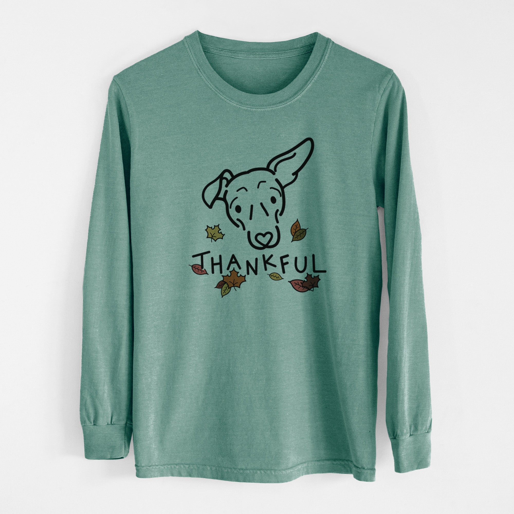 Thankful Mixed Breed - Millie - Men's Heavyweight 100% Cotton Long Sleeve