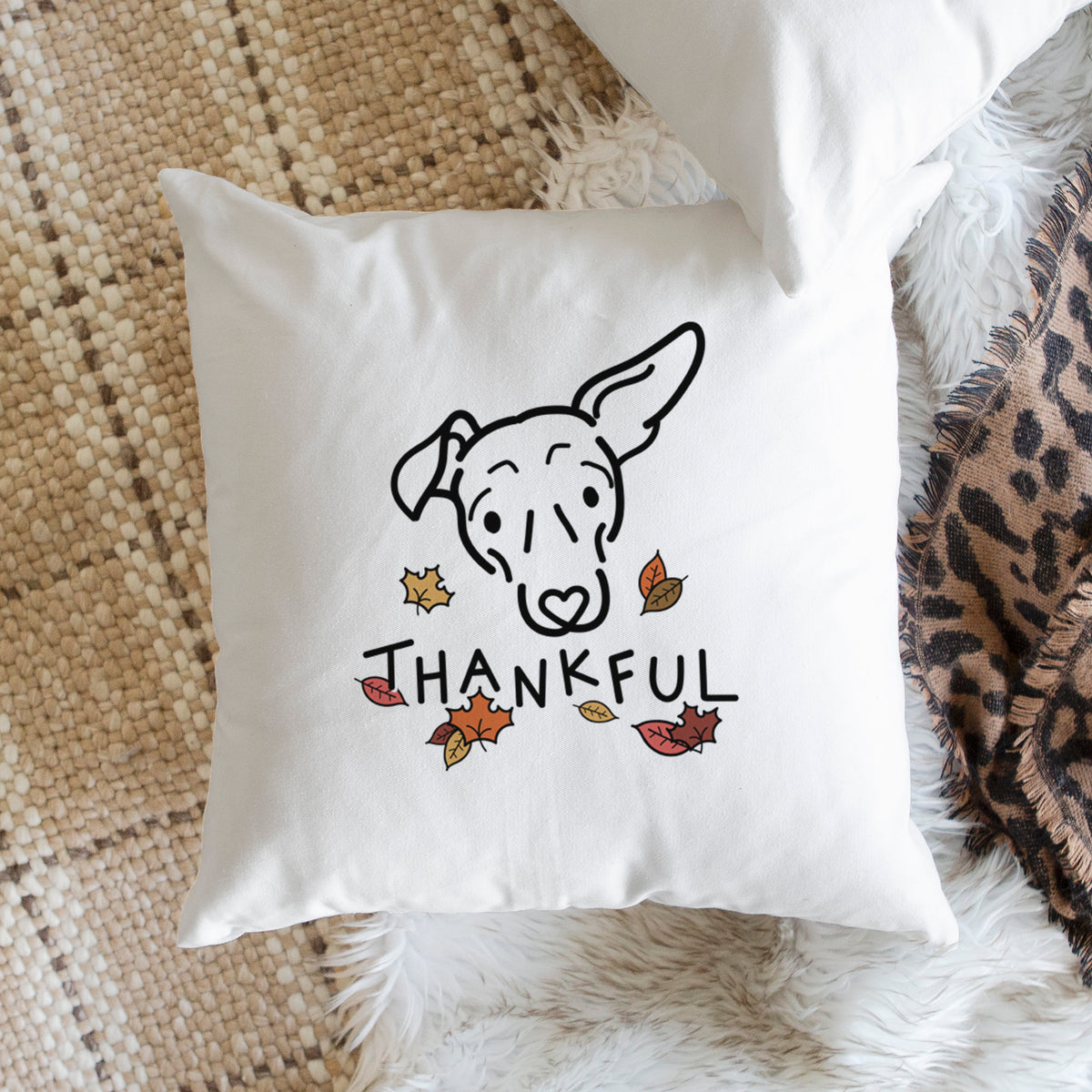 Love Always Mixed Breed - Millie -  Throw Pillow Cover