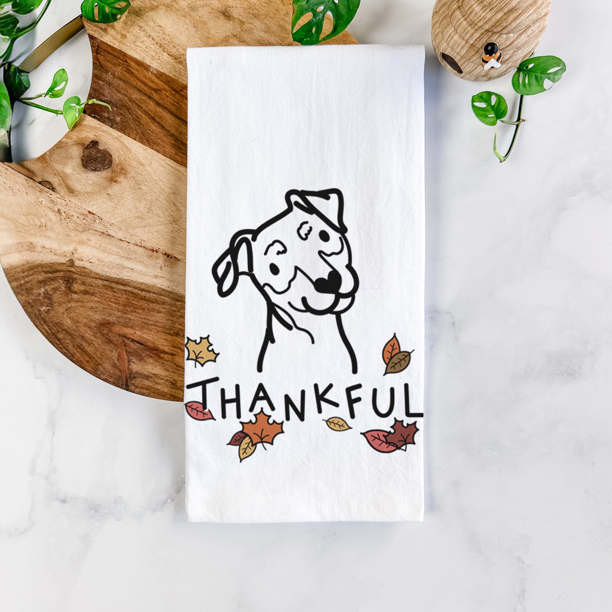 Thankful Mini Pinscher - Tea Towel