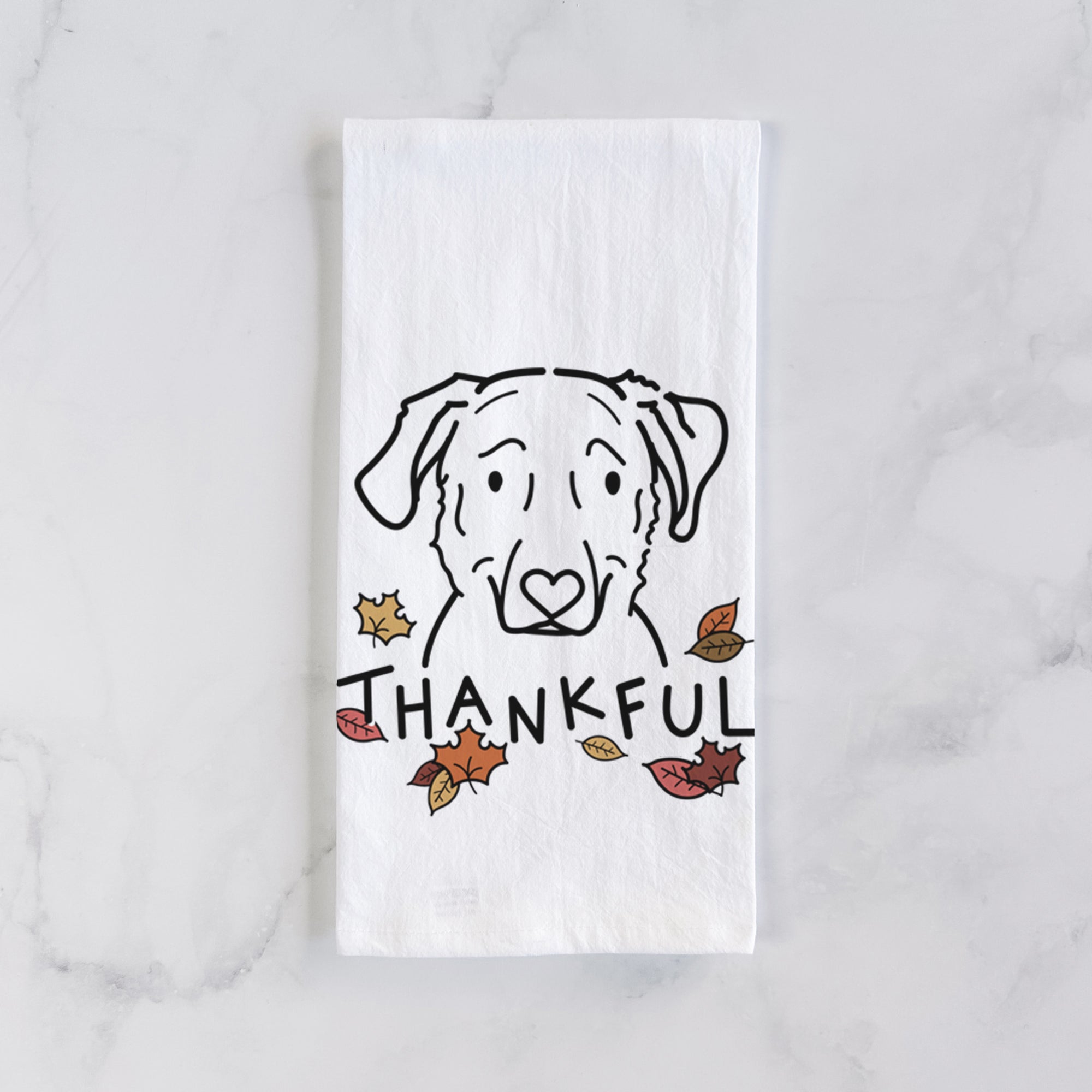 Thankful Golden Retriever Mix - Mitzi - Tea Towel