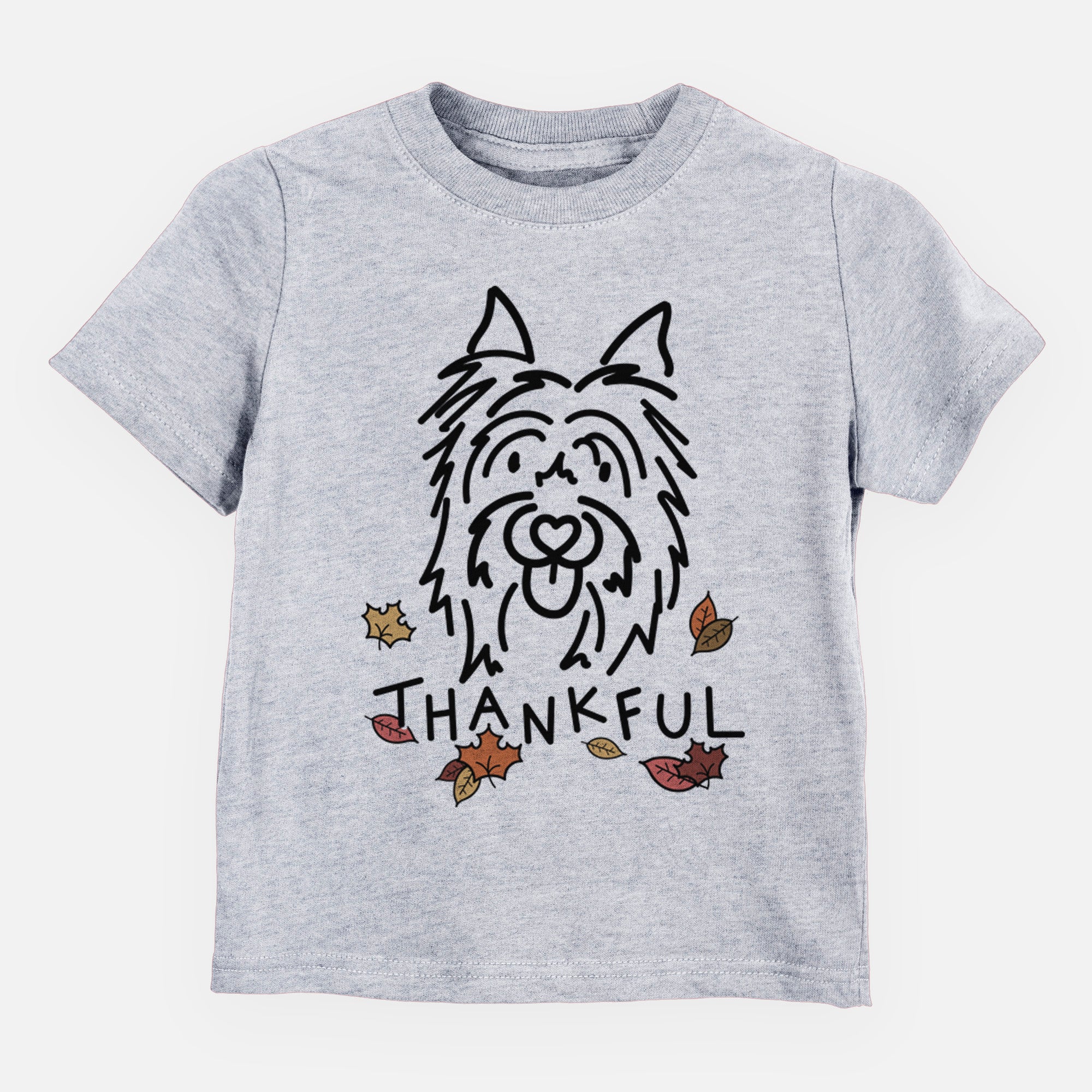 Thankful Silky Terrier - Monty - Kids/Youth/Toddler Shirt