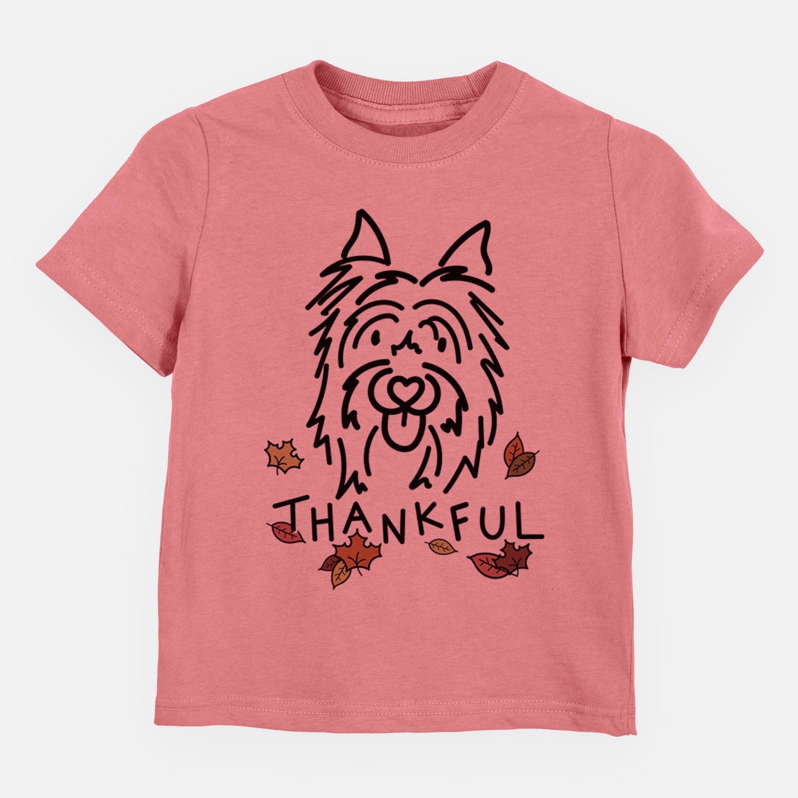 Thankful Silky Terrier - Monty - Kids/Youth/Toddler Shirt