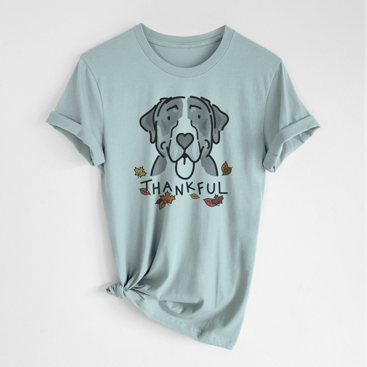 Thankful Greater Swiss Mountain Dog - Moose - Unisex Crewneck
