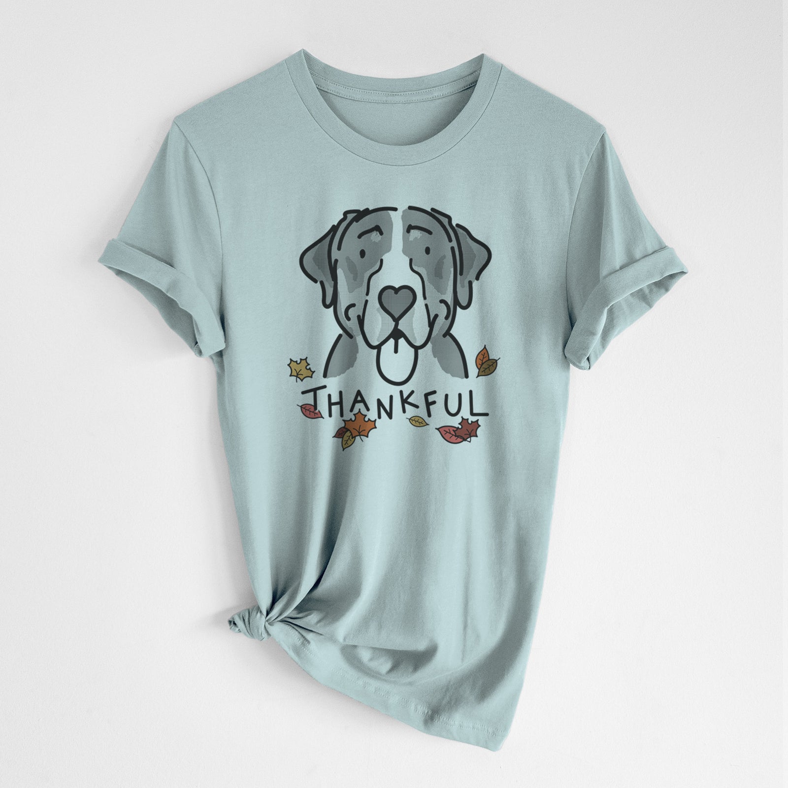 Thankful Greater Swiss Mountain Dog - Moose - Unisex Crewneck