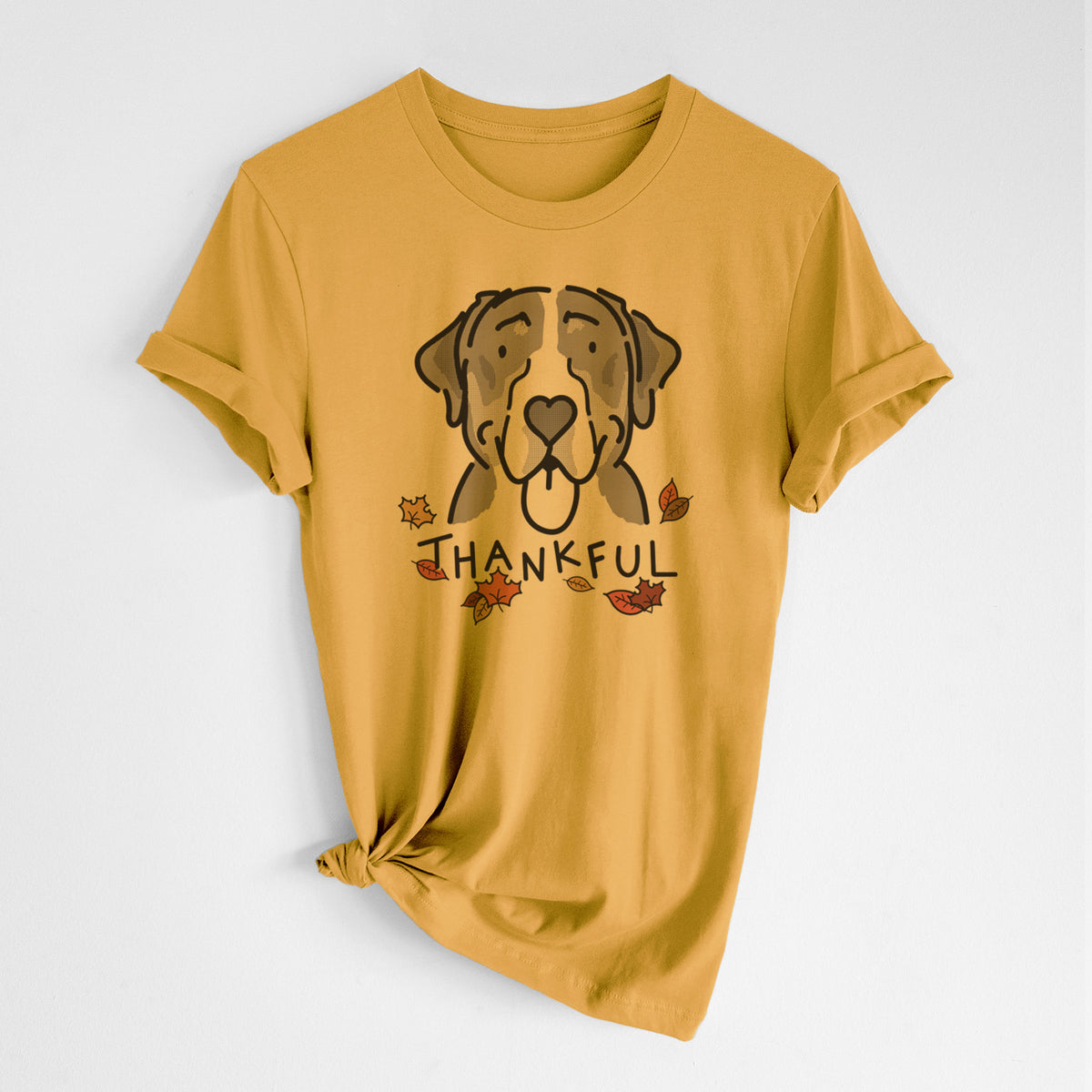 Thankful Greater Swiss Mountain Dog - Moose - Unisex Crewneck