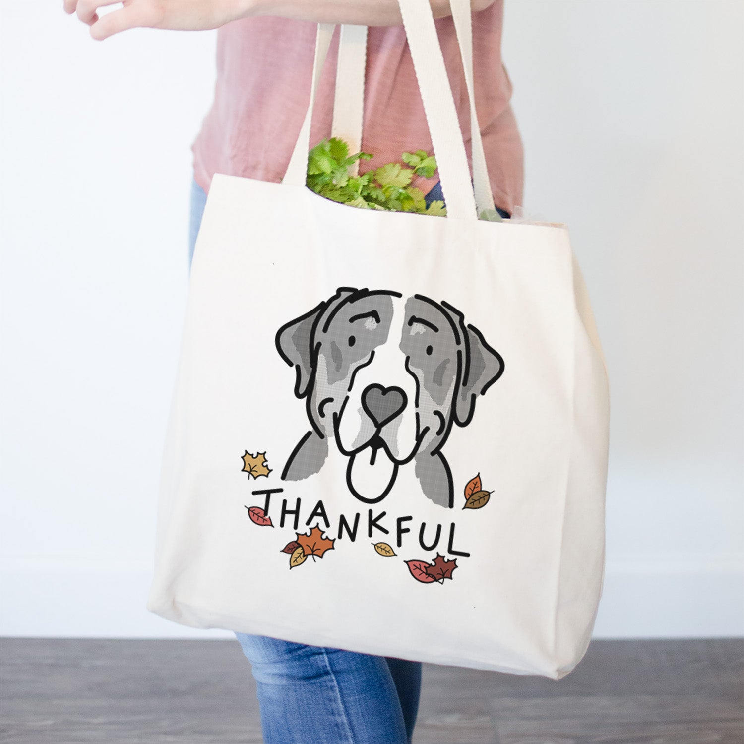 Thankful Greater Swiss Mountain Dog - Moose - Tote Bag