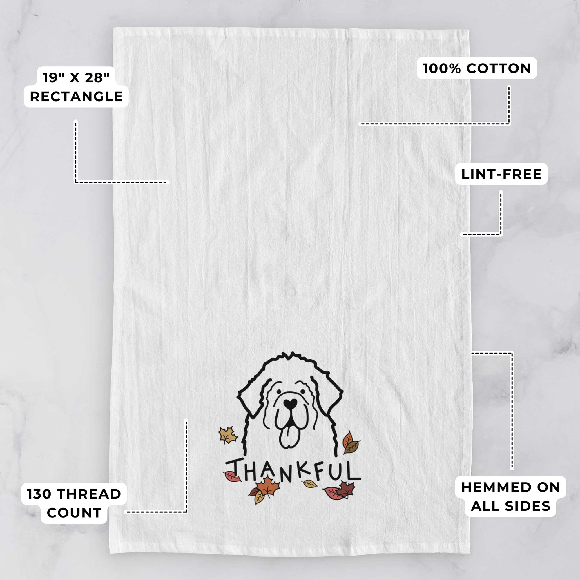 Thankful Newfoundland - Tea Towel