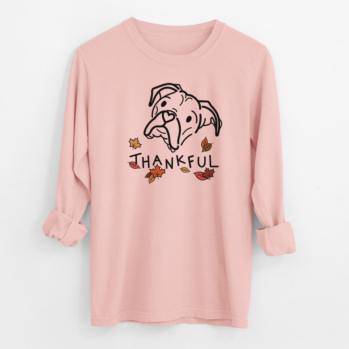 Thankful Boxer - Noodle - Men's Heavyweight 100% Cotton Long Sleeve