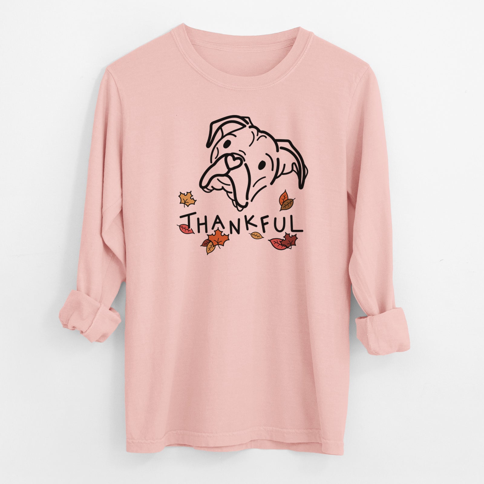 Thankful Boxer - Noodle - Men's Heavyweight 100% Cotton Long Sleeve