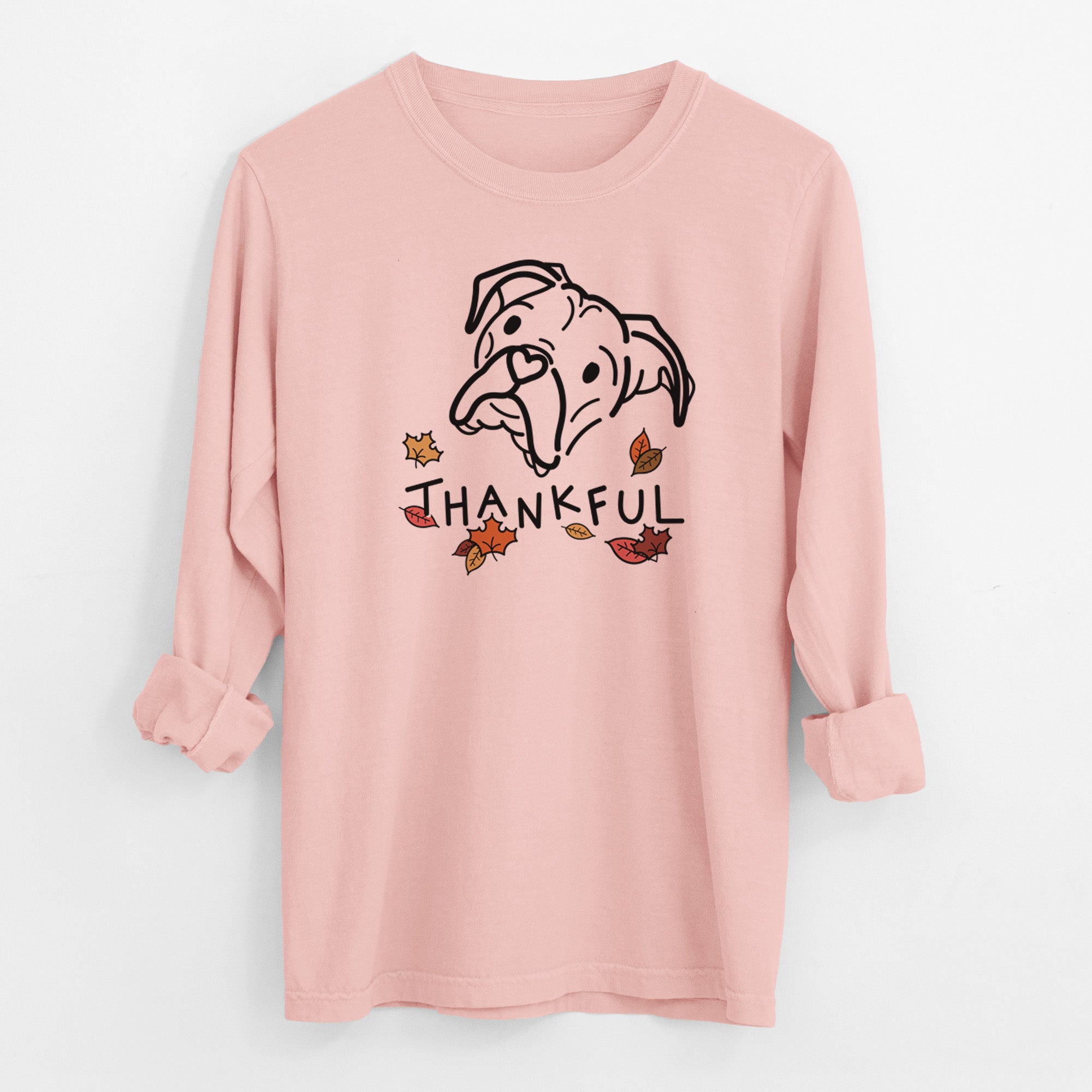 Thankful Boxer - Noodle - Men's Heavyweight 100% Cotton Long Sleeve