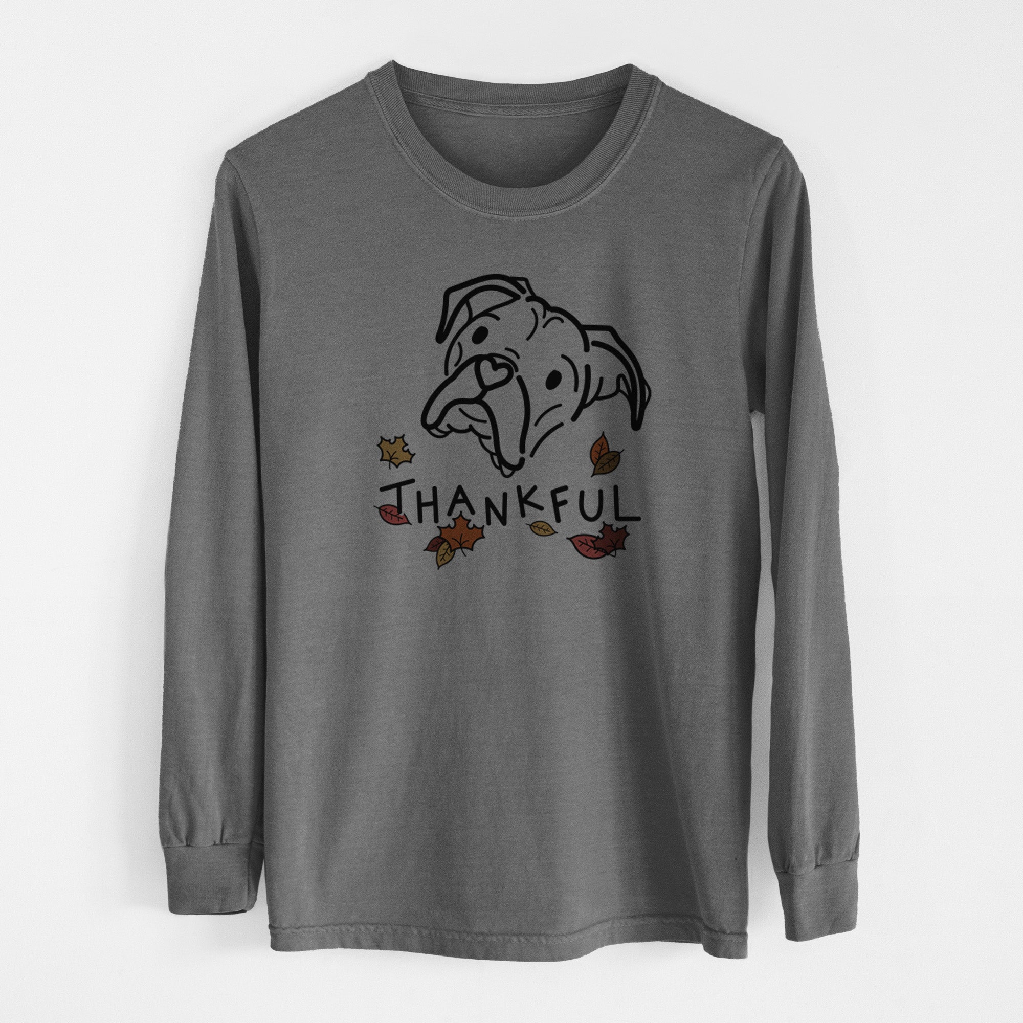 Thankful Boxer - Noodle - Men's Heavyweight 100% Cotton Long Sleeve