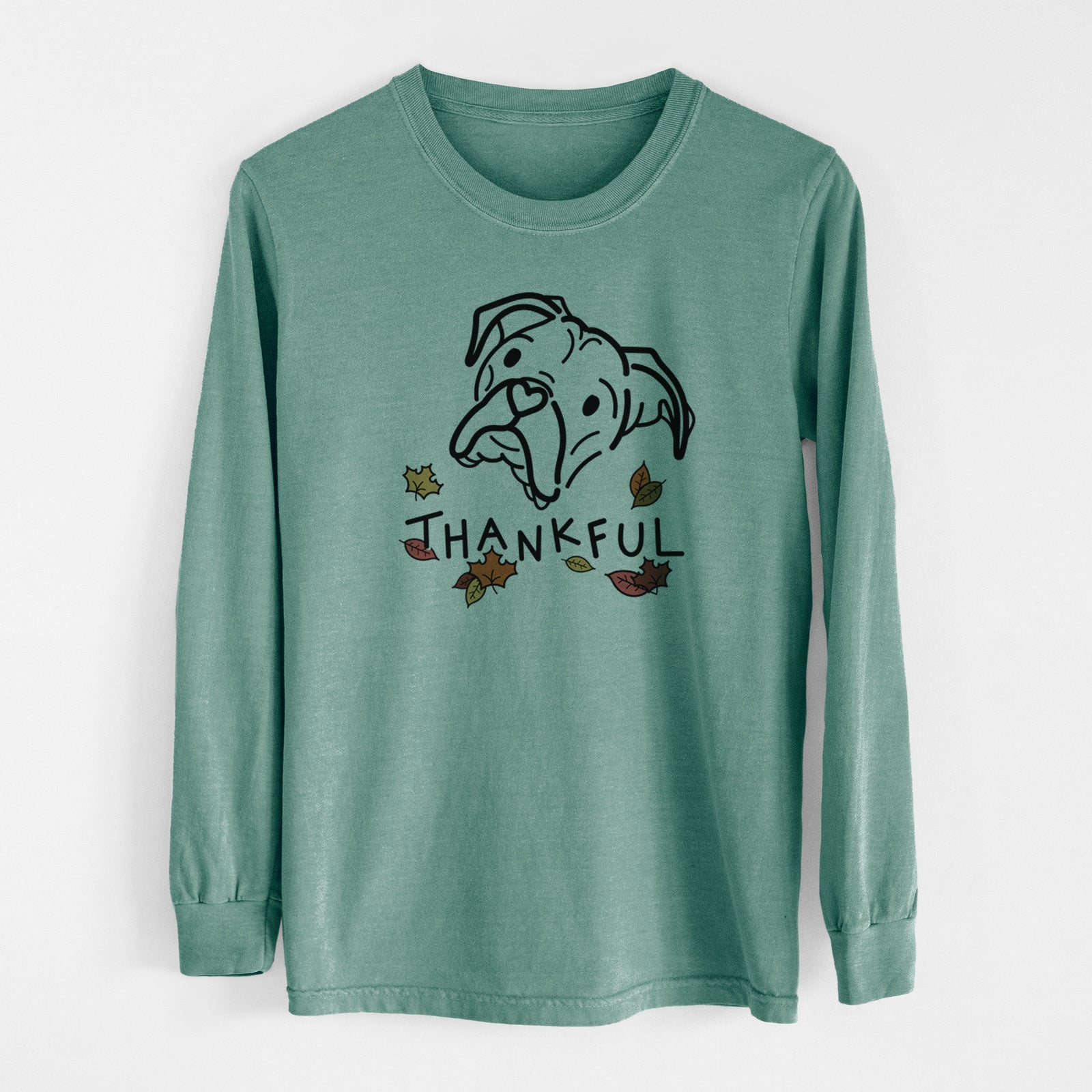 Thankful Boxer - Noodle - Men's Heavyweight 100% Cotton Long Sleeve
