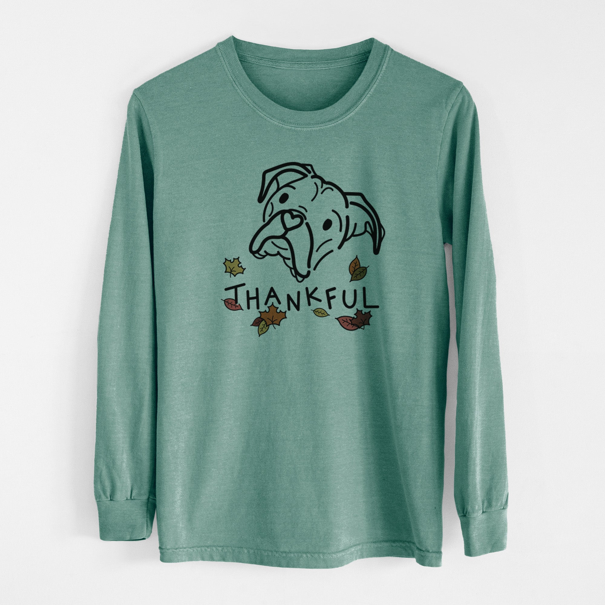 Thankful Boxer - Noodle - Men's Heavyweight 100% Cotton Long Sleeve