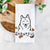 Thankful Norwegian Elkhound - Tea Towel